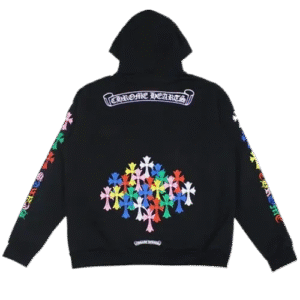 Chrome Hearts Multicolour Cemetry Logo Hoodie