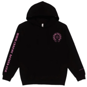 Chrome Hearts Pink Rare Horse Shoe Hoodie