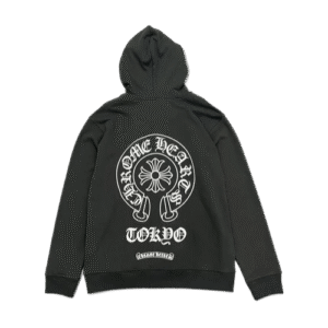 Chrome Hearts Tokyo Grey Zip Up Hoodie
