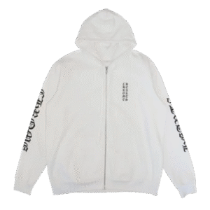 Chrome Hearts Pillar Logo Zip Up Hoodie